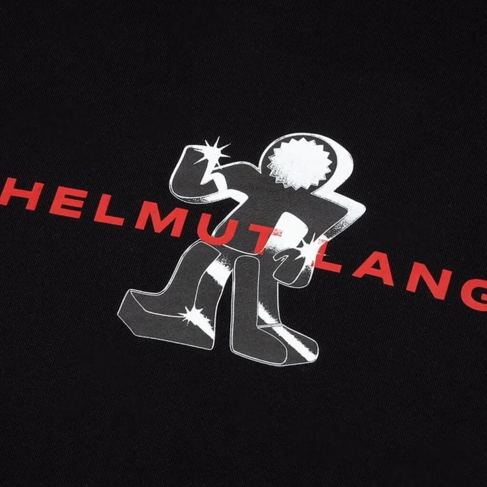 Helmut Lang Men's Figure Logo Hoodie - Picture 3 of 4